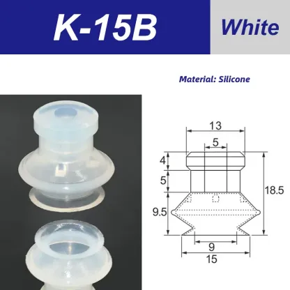 Packaging Machine Bag Opening Vacuum Suction Cup APEX25 APEX30 M15 YB20-2 Robotic Arm Film Plastic Bag Accessories Pneumatic-BOLTTE