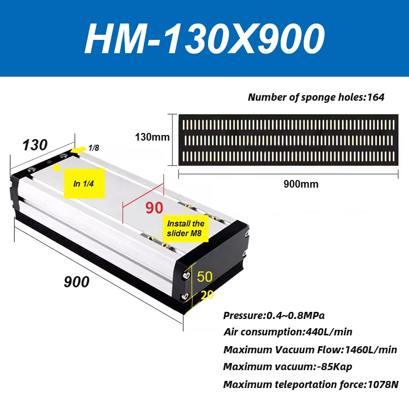 Integrated vacuum sponge suction cup manipulator pneumatic non-marking heavy-duty palletizing carton industrial sponge gripper-BOLTTE