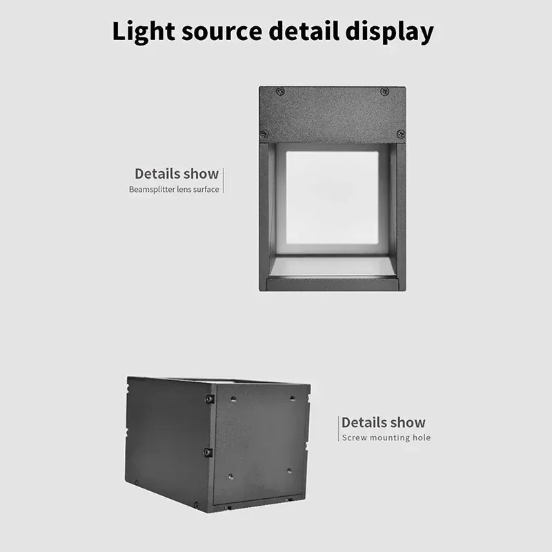 Coaxial Vision Light Source - Specialized for Industrial Camera Inspection: Surface Defects, Contaminants & Scratches-BOLTTE