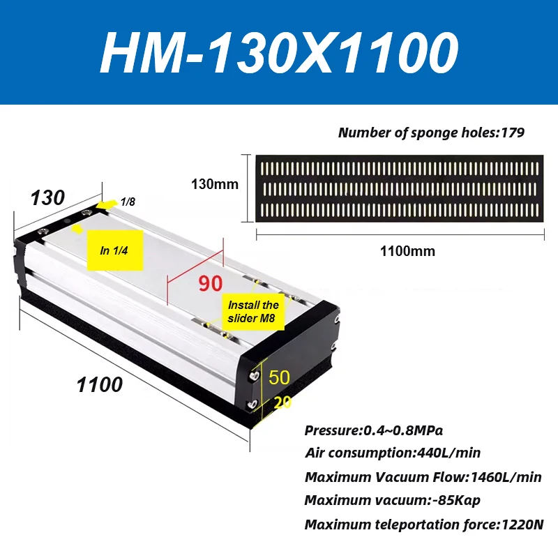 Integrated vacuum sponge suction cup manipulator pneumatic non-marking heavy-duty palletizing carton industrial sponge gripper-BOLTTE