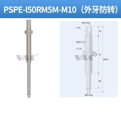 PSPE Series Fitting Bracket Shock-Absorbing Mount Built-in spring bracket with cushioning metal fittings PSPE-I10RM5M-M10-BOLTTE