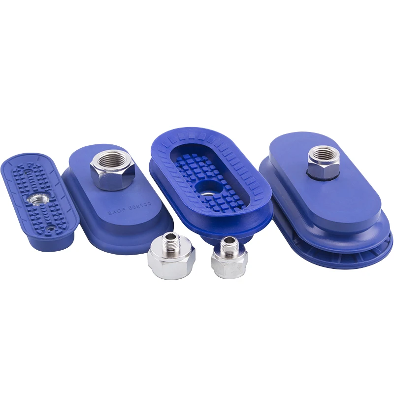 Oval Vacuum Suction Cup Robot Accessories Powerful Suction Nozzles Suction Cup Connectors Industrial Pneumatic Accessories SAOF
