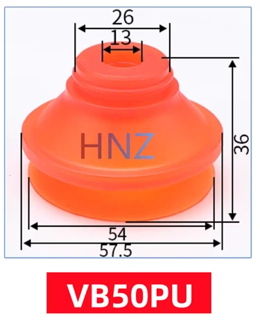 Manipulator Suction Cup Vacuum Suction Cup Pneumatic VB20PU/30PU/40PU/50PU Polyurethane Industrial Suction Cup