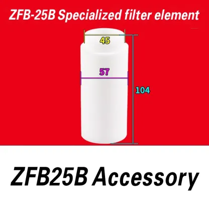High precision vacuum pump filter cartridge ZFB/ABF-10-15-20-25-40