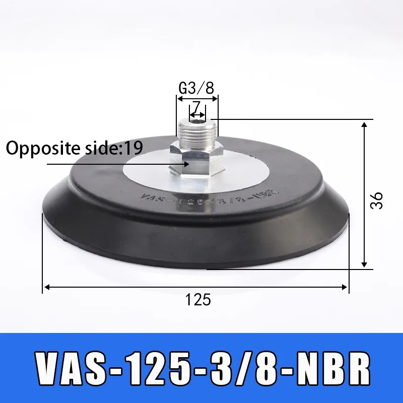 Soft bag robotic arm vacuum suction cup BG41 BGI48 BG34 BG63 lip suction cup