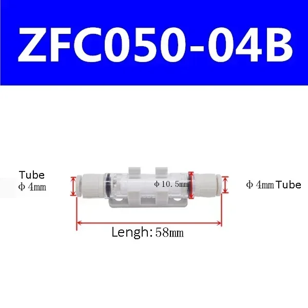 Pneumatic Vacuum generator Negative Pressure Pipeline Type ZFC100-04B ZFC100-06B ZFC200-06B ZFC200-08B for Air Suction Cup-BOLTTE