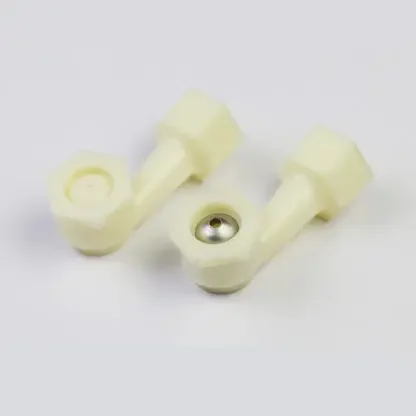 Plastic ABS Corner Defoaming Pipe Nozzle Pack of 10