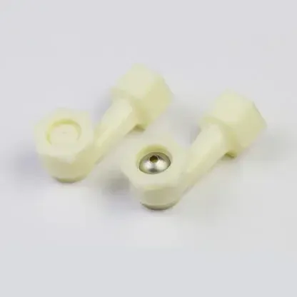 Plastic ABS Corner Defoaming Pipe Nozzle Pack of 10