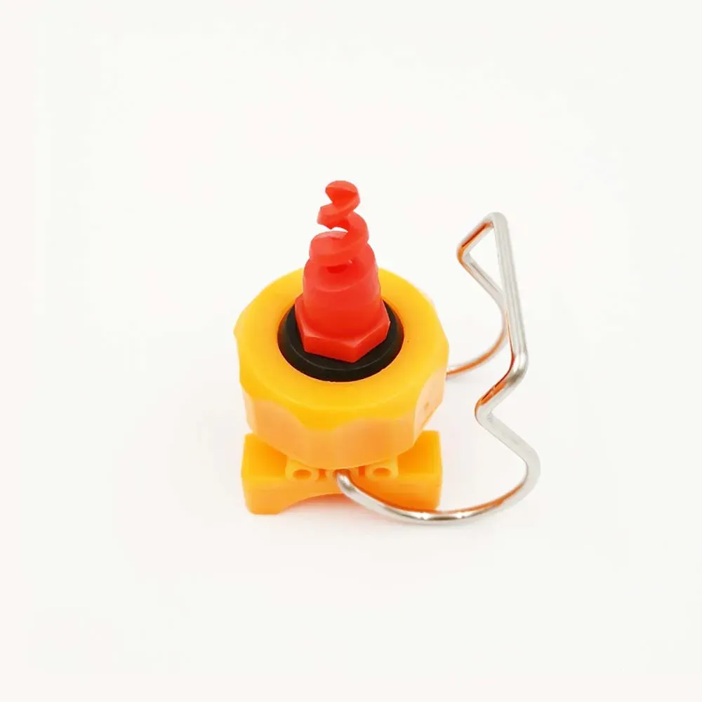 Clip Button Nozzle Front Treatment Buckle Coating Industrial Cleaning PP Universal Adjustable Spherical Conical Spray Head