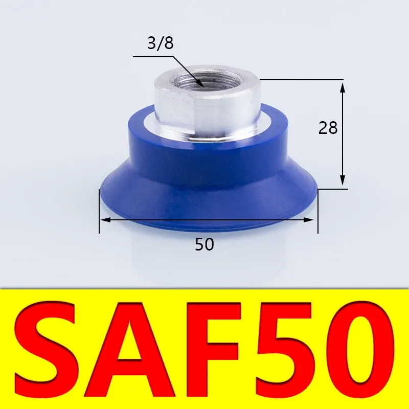 Corrugated Vacuum Suction Cup Powerful Suction Nozzle Robot Accessories Pneumatic Accessories Silicone Suction Cup SAF-BOLTTE