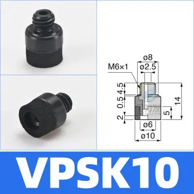 Manipulator accessories vacuum suction cup industrial sponge VPSK10/15/20/25/30/35/50 suction nozzle-BOLTTE