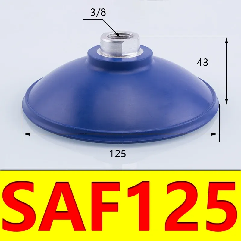 Corrugated Vacuum Suction Cup Powerful Suction Nozzle Robot Accessories Pneumatic Accessories Silicone Suction Cup SAF-BOLTTE