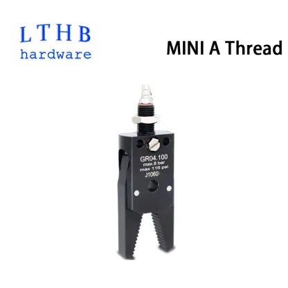Mechanical Arm Gripper Pneumatic Clamp MINI A Male Female Thread Fixture Injection Molding Accessories Robot Automation Tools-BOLTTE