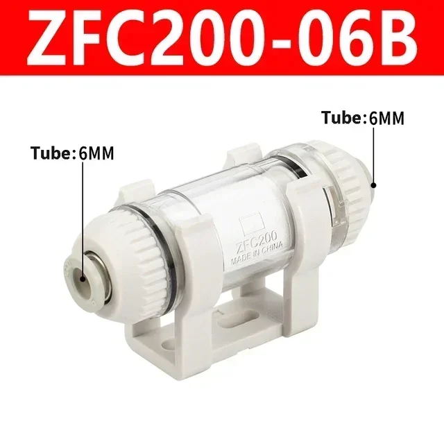 Pneumatic Vacuum generator Negative Pressure Pipeline Type ZFC100-04B ZFC100-06B ZFC200-06B ZFC200-08B for Air Suction Cup-BOLTTE