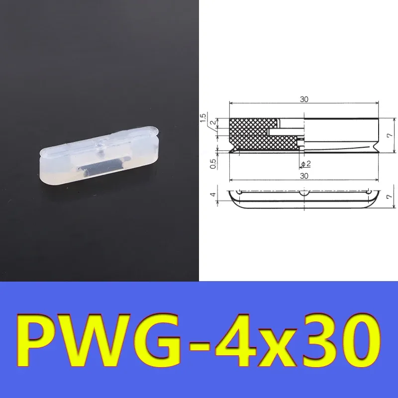 Long Oval Suction Cup Manipulator Accessories Vacuum Suction Cup Industrial Pneumatic Accessories Powerful Suction Nozzle PWG