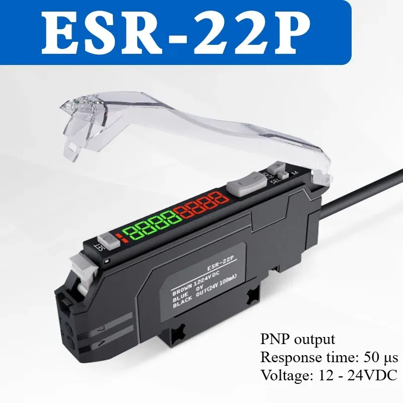 STC-10MLD Rectangular Matrix Fiber Sensor Amplifier Area Detection Diffuse Reflection Grating Counting Photoelectric Sensor-BOLTTE