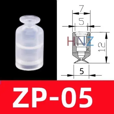 ZP-02/3/4/6/8/11/BT5/7, an industrial pneumatic accessory for SMC mini manipulator vacuum sucker.