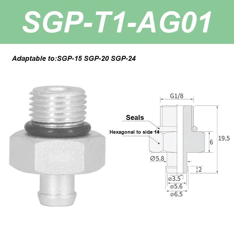 vacuum suction cups Film accessories injection molding manipulator SGP-15 SGP-20 SGP-24 SGP-30 SGP-40 pneumatic bag open-BOLTTE