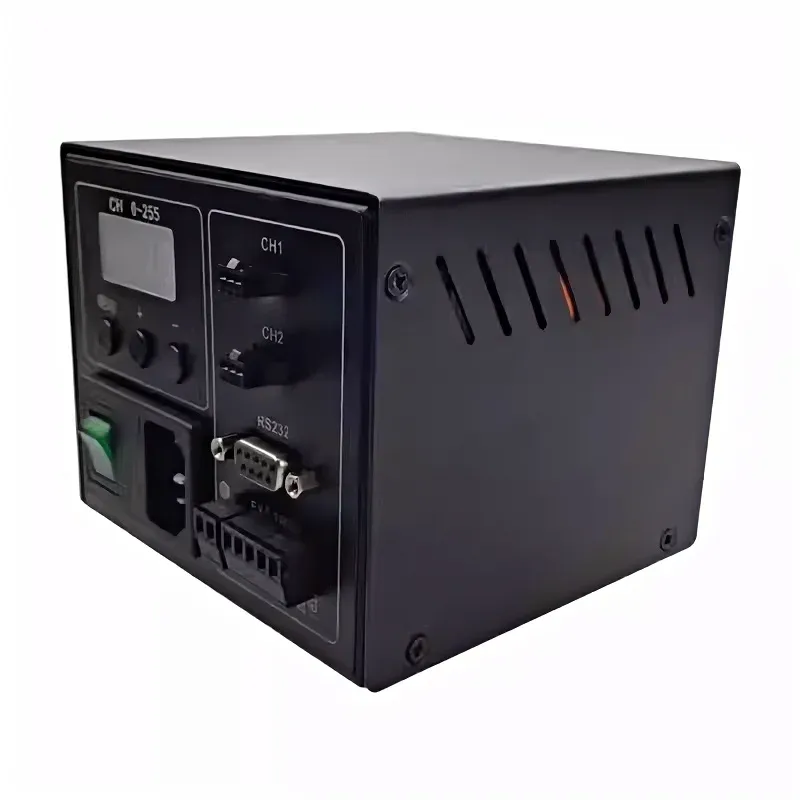 65W Dual-Channel Digital Light Source Controller - Precision Dimming for Machine Vision Inspection | Machine Vision Controller-BOLTTE