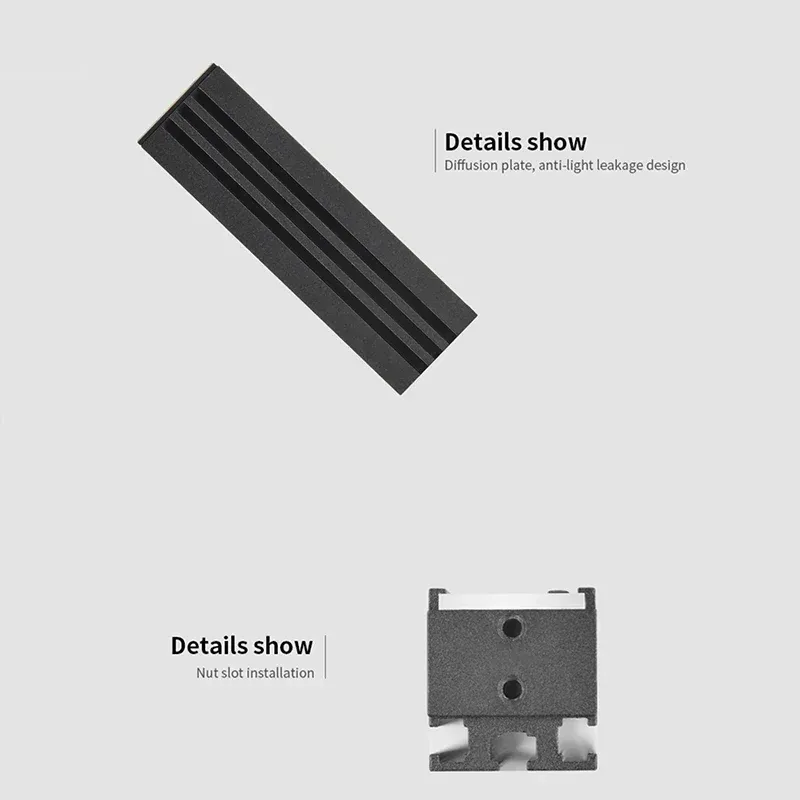 Industrial Strip Light Source 35mm LED Illumination - Microscope PCB Board Visual Inspection for Industrial Camera-BOLTTE