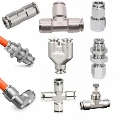 4 6 8 10 12 14 16 mm PU PM PV PE PY PZ PK Corss SA Pneumatic 304 Stainless Press Push In Quick Connector Release Air Fitting-BOLTTE