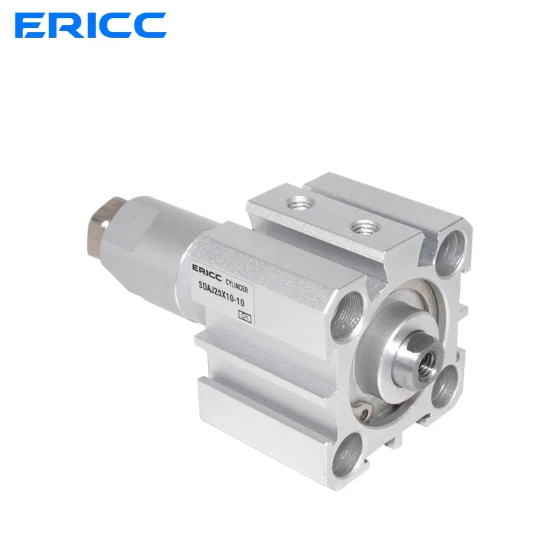 SDAJ16 Compact Cylinder Adjustable stroke SDAJ16x50x25x100x150x125x200-50-30-20-10-S-B-BOLTTE