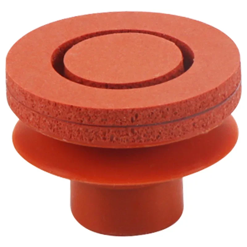 Bottle cap hole plugging vacuum suction cup sponge suction nozzle DK plane high temperature resistance of industrial manipulator-BOLTTE