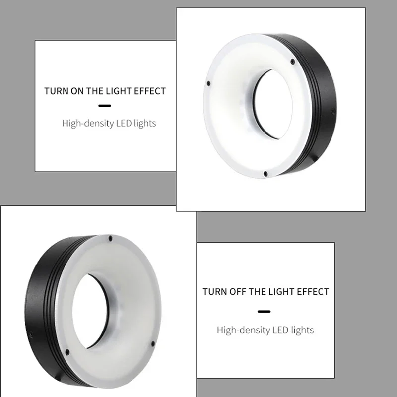 [Diffuse Reflection Light Source] Multi-Angle Ring-Shaped Industrial CCD Machine Vision Light for Automated Recognition-BOLTTE