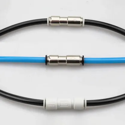 4 6 8 10 12mm Tube Straight One Way Check Valve Non-Return Plastic Pneumatic Air Pipe Fitting Push In Connector-BOLTTE