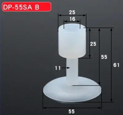 Spacious Sucker Industrial DP32SA 45SA 53SA 55SA Silica Gel Mechanical Hand Accessories Sucker Pneumatic