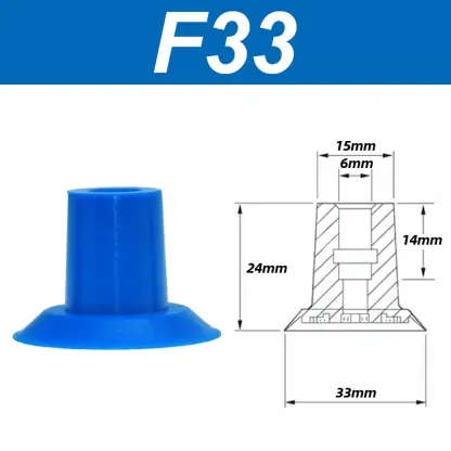 Open bag vacuum suction cup fittings film plastic bag open bag suction cup industrial F18 F22 F26 F33 manipulator vacuum nozzle