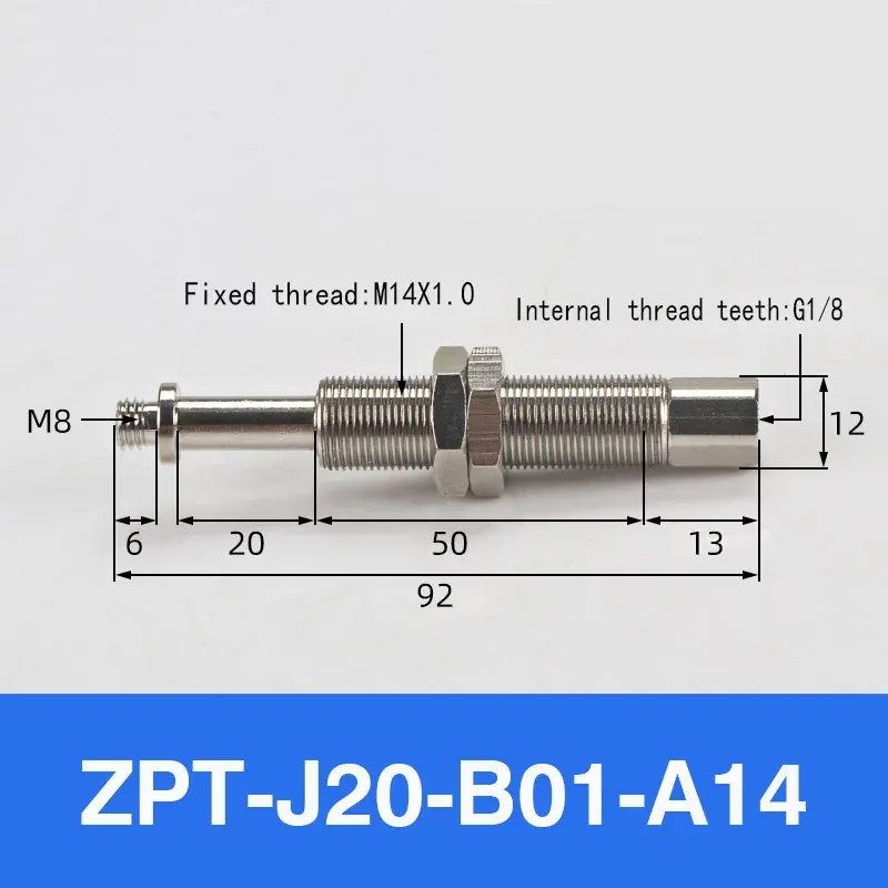 Mechanical arm suction cup industrial VBU35/45 vacuum suction cup high temperature resistant strong suction nozzle accessories-BOLTTE