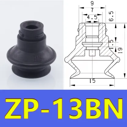  Vacuum Suction Cup Manipulator Accessories Industrial Pneumatic Accessories Strong Suction Nozzle Suction Cup Ring ZP-B-BOLTTE