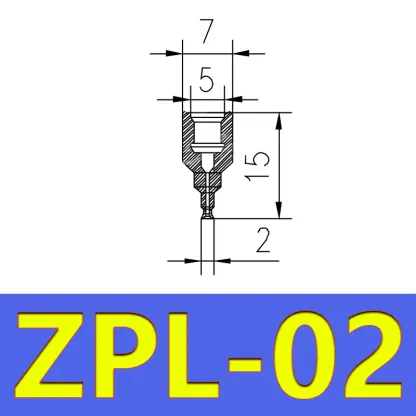 Mini Vacuum Suction Cup Robot Accessories Industrial Pneumatic Accessories Powerful Suction Nozzle ZPL-BOLTTE