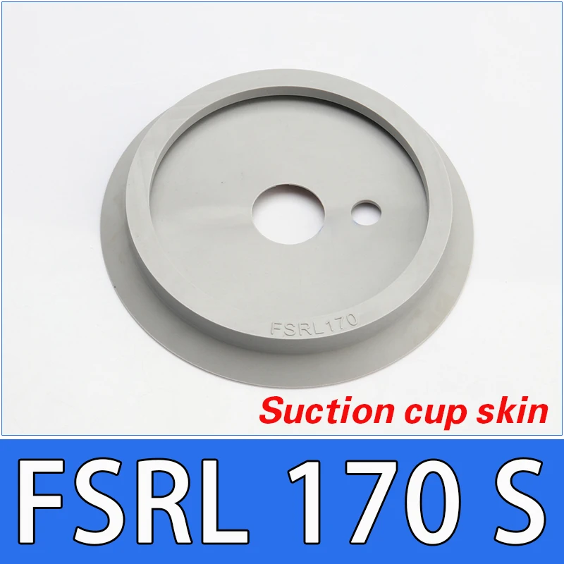 Vacuum suction cup industrial robotic arm suction cup single-layer170 230 290mm silicone strong heavy-duty pneumatic suction cup-BOLTTE