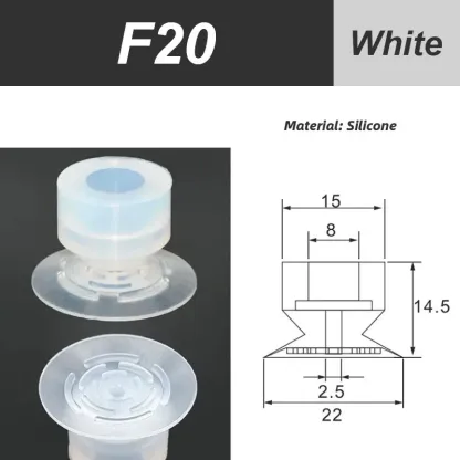 Packaging Machine Bag Opening Vacuum Suction Cup APEX25 APEX30 M15 YB20-2 Robotic Arm Film Plastic Bag Accessories Pneumatic-BOLTTE