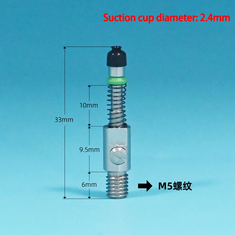 turtledove Nozzle Holder Base SMT Pick and Place Machine Vacuum sucker Pneumatic Robot Arm Automation Equipment 1mm 2mm-BOLTTE