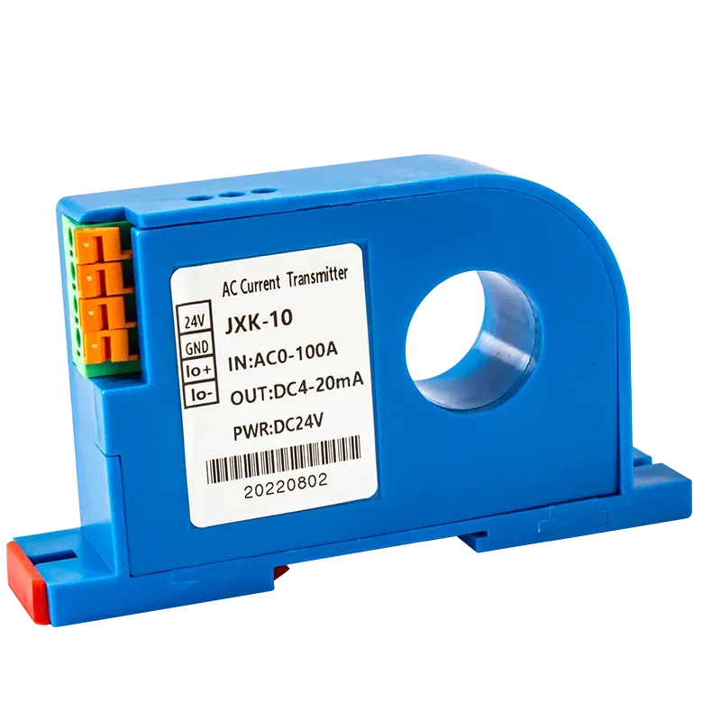 AC/DC Current Transmitter 5A 10A 50A 100A Current Converter Transmitter 4-20mA 0-10V RS485 Current Transducer-BOLTTE