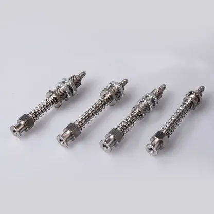 M12-07B Series Small Air Pneuamtic Parts Fixture Rubber Sucker Pad Silicone Vacuum Suction Cup Mount-BOLTTE