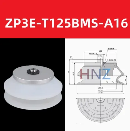  Manipulator Vacuum Suction Cup ZP3E-T32/40/50/63/80/100/125A/BM-A10/A16-BOLTTE