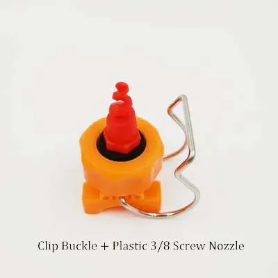 Clip Button Nozzle Front Treatment Buckle Coating Industrial Cleaning PP Universal Adjustable Spherical Conical Spray Head