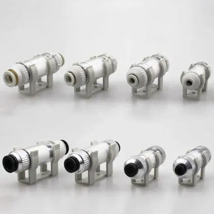 Vacuum Air Filter 4 6 8 10 12mm Tube Plastic Pneumatic Air Pipe Fitting Push In Connector-BOLTTE