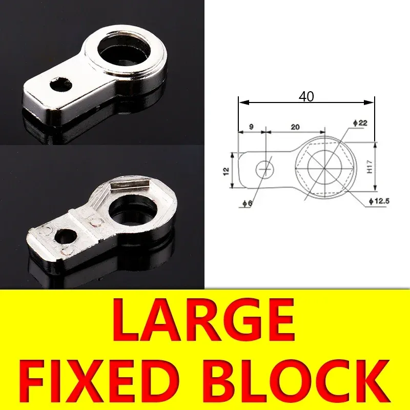 Manipulator Accessories Fixture Connection Block Hardware Fixing Block Single and Double Hole Nut Suction Cup Seat Bracket