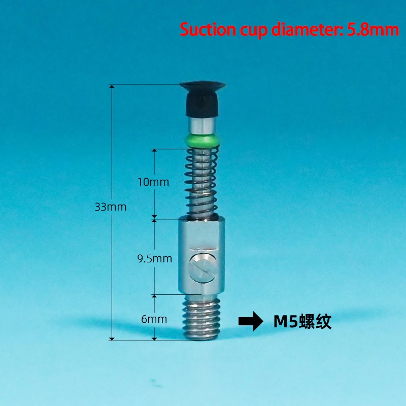 turtledove Nozzle Holder Base SMT Pick and Place Machine Vacuum sucker Pneumatic Robot Arm Automation Equipment 1mm 2mm-BOLTTE