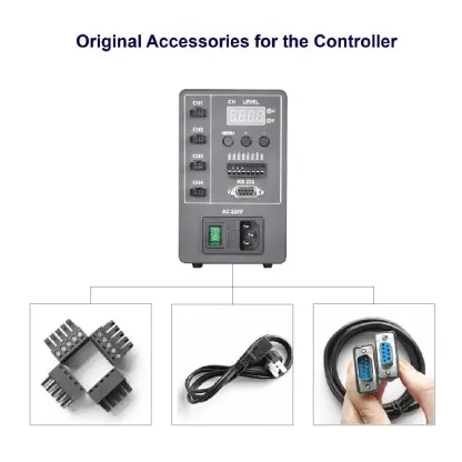 65W Digital LED Light Source Controller | Industrial Brightness Dimmer for Visual Inspection-BOLTTE