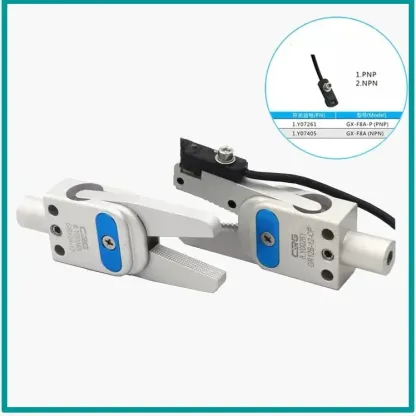 CRG manipulator mini nozzle clamp GR12/10 mini pneumatic gripper clamp with proximity switch clamp