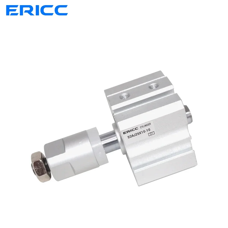 SDAJ16 Compact Cylinder Adjustable stroke SDAJ16x50x25x100x150x125x200-50-30-20-10-S-B-BOLTTE