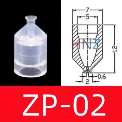 ZP-02/3/4/6/8/11/BT5/7, an industrial pneumatic accessory for SMC mini manipulator vacuum sucker.