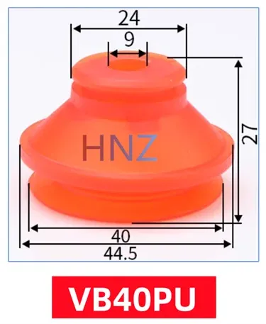 Manipulator Suction Cup Vacuum Suction Cup Pneumatic VB20PU/30PU/40PU/50PU Polyurethane Industrial Suction Cup
