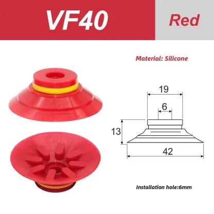 VF Series Manipulator silicone vacuum suction cup VF15/20/25/30/40/50 industrial pneumatic components accessories-BOLTTE